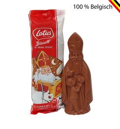 Belgische Callebaut chocolade Sint en Biscoff