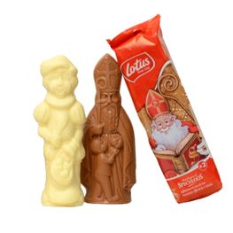 Origineel Sintpakket Witte Piet, Sint en Speculoos